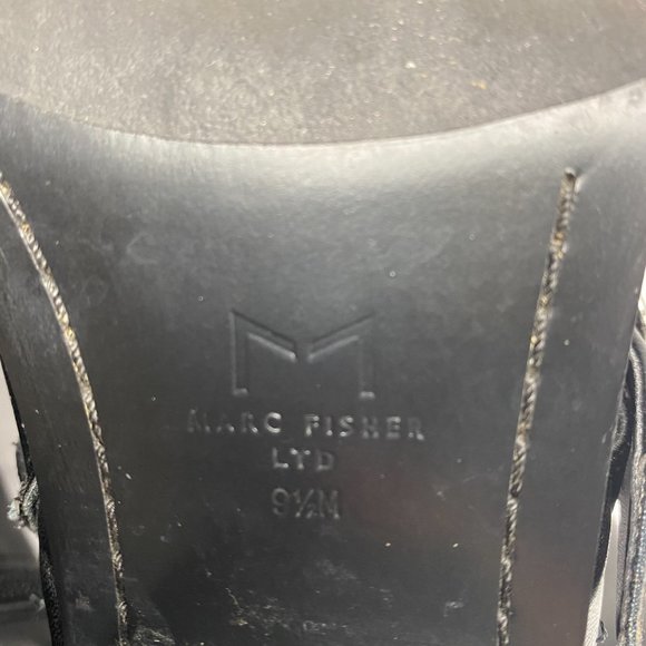 Marc Fisher Bradlee Over-The-Knee Leather Boots – Black | Size 9.5 - Picture 13 of 13